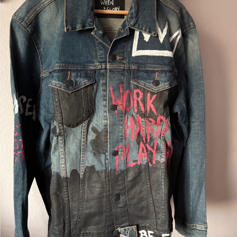 Painted Wren + Glory Denim Jacket